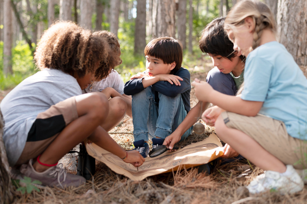 Kids exploring on Field Trips Houston GT Rainard